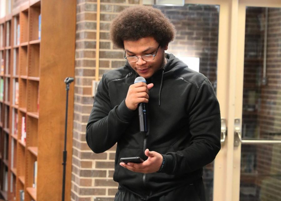 Argo Learning Resource Center hosts poetry event in honor of Black History Month