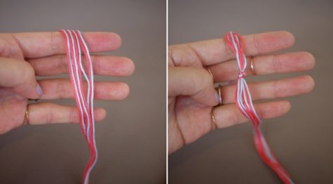 How to make a candy strip friendship bracelet